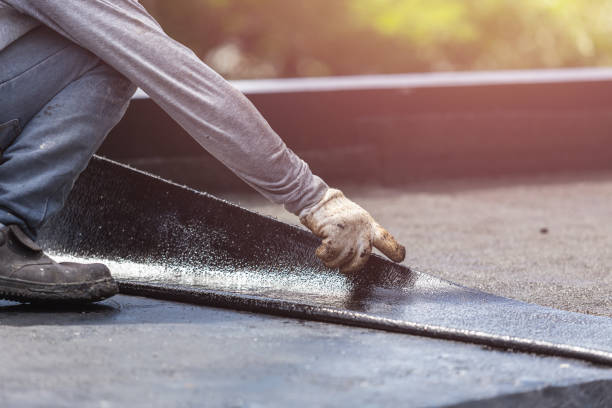 Professional Waterproofing technician working in Eden, NC